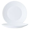 Prato de Sobremesa Arcoroc Restaurant 6 Unidades Branco Vidro (ø 19,5 cm)