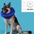 Coleira de Recuperação para Cães Kvp Kong Cloud Azul Insuflável (15-25 cm)