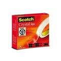 Fita Adesiva Scotch Crystal Transparente 19 mm X 66 M (12 Unidades)