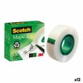 Fita Adesiva Scotch Magic Transparente 19 mm X 33 M (12 Unidades)