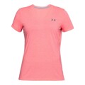 Camisola de Manga Curta Mulher Under Armour 1289650-819 Cor de Rosa XS