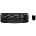 Teclado e Rato HP 3ML04AA Preto sem Fios