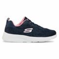 Sapatilhas de Desporto Mulher Skechers Floral Mesh Lace Up W Azul Marinho 41