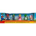 Conjunto de Figuras Super Mario Mario And His Friends 5 Peças