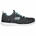 Sapatilhas de Desporto Mulher Skechers Graceful Twisted Preto 39.5