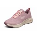 Sapatilhas de Caminhada Mulher Skechers Arch Fit Comfy Wav 149414 Cor de Rosa 36