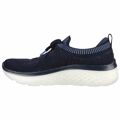 Sapatilhas de Running para Adultos Skechers Engineered Flat Knit W Azul 36