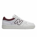 Sapatilhas de Desporto de Homem New Balance 480 Branco Vermelho Escuro 45