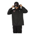 Polar com Capuz Homem New Era Chicago Bulls Preto L