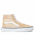 Ténis Casual de Mulher Vans Sk8-Hi Marrom Claro 37