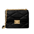 Bolsa Mulher Michael Kors Serena Preto 24 X 17 X 8 cm