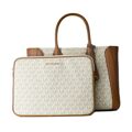 Bolsa Mulher Michael Kors 35S2G6KS6B-VANILLA Cinzento (30 X 21 X 11 cm)