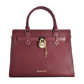 Bolsa Mulher Michael Kors Hamilton Vermelho 34 X 26 X 15 cm