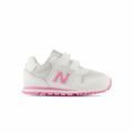 Sapatilhas de Desporto Infantis New Balance 500 Hook Loop Branco 27.5