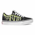 Ténis Casual Criança Vans Ward Verde Gotas Preto 37