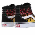 Ténis Casual Homem Vans Filmore Hi Chama Preto 42