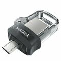 Memória USB Sandisk Ultra Dual m3.0 Prateado