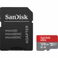 Cartão de Memória Micro Sd com Adaptador Sandisk Ultra Preto 128 GB Uhs-i