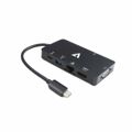 Adaptador USB C para Hdmi V7 V7UC-2HDMI-BLK Preto