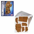 Jogo de Construção Marvel Infinity Gauntlet 142 Peças 23,8 X 25,4 X 49,2 cm Multicolor