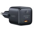 Carregador de Parede Aukey PA-B1L Black Preto 30 W