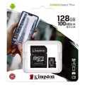 Cartão de Memória Micro Sd com Adaptador Kingston SDCS2 100 Mb/s Exfat 128 GB