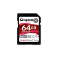 Cartão de Memória Micro Sd com Adaptador Kingston SDR2/64GB 64 GB 8K Ultra Hd Sdxc Uhs-ii