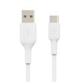 Cabo USB a para USB C Belkin CAB001BT3MWH Branco 3 M