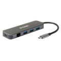 Hub USB D-link DUB-2334 Cinzento