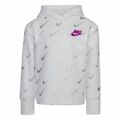 Camisola Infantil Nike Printed Fleeced Branco 6-7 Anos