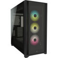 Caixa Semitorre Atx Corsair Icue 5000X Rgb Preto