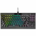 Teclado Bluetooth com Suporte para Táblete Corsair K70 Rgb Tkl Preto Francês Azerty