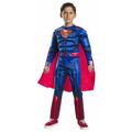 Fantasia para Crianças Rubies Black Line Deluxe Superman 8-10 Anos