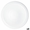 Prato para Pizza Arcoroc Evolutions Branco Vidro ø 32 cm (6 Unidades)