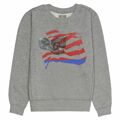 Polar sem Capuz Homem Converse Graphic Fleece Crew Cinzento Claro XL