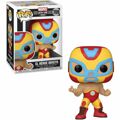 Figura Colecionável Funko Marvel Lucha Libre - Iron Man Nº 709