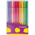 Marcador Stabilo Pen-68 Pack 20 Cores