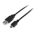 Cabo Micro USB Startech USB2HABM2M USB a Mini USB B Preto