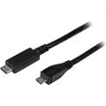 Adaptador USB C para Micro USB 2.0 Startech USB2CUB1M USB C Preto