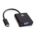 Adaptador USB C para Vga V7 V7UCVGA-BLK-1E Preto