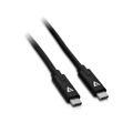 Cabo USB C V7 V7UCC-2M-BLK-1E Preto