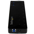 Hub USB Startech ST103008U2C USB 3.0 X 10 Preto