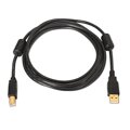 Cabo USB 2.0 Impressora Hq com Ferrite, Tipo A/m-b/m, 4 M