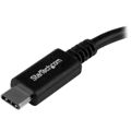 Cabo USB a para USB C Startech USB31CAADP Preto