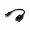 Cabo USB a para USB C V7 V7U3C-BLK-1E Preto