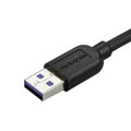 Cabo USB para Micro USB Startech USB3AU2MLS Preto