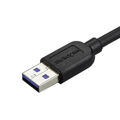 Cabo USB para Micro USB Startech USB3AU50CMLS 0,5 M Preto