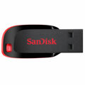 Memória USB Sandisk SDCZ50-064G-B35 USB 2.0 Preto Multicolor 64 GB