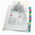 Capas Esselte Index Pockets 12 Folhas Transparente A4 Polipropileno (10 Unidades)