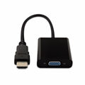 Adaptador Hdmi para Vga V7 CBLHDAVBLK-1E Preto